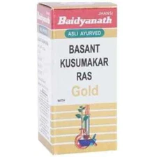 Baidyanath Basant Kusumakar Ras 25Tablet with Gold Maintains Blood Glucose Level