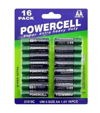 Double AA Zinc Extra Heavy Duty Battery Power cell 1.5v Batteries 16/32/48/64/80