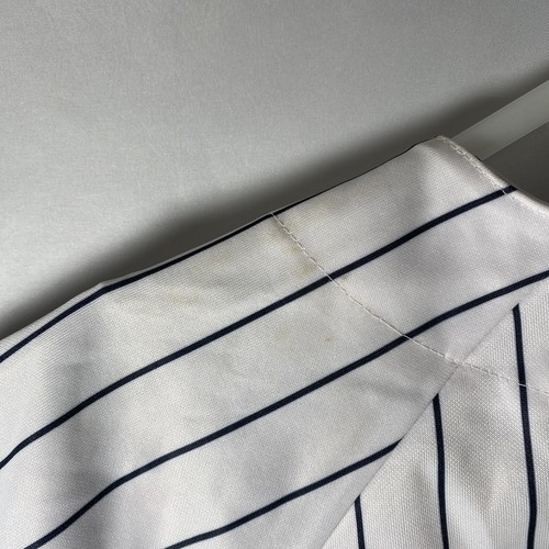 New York Yankees Jersey Pinstripe Alfonso Soriano #12 Majestic Vintage Men’s XL - Imagen 11 de 13