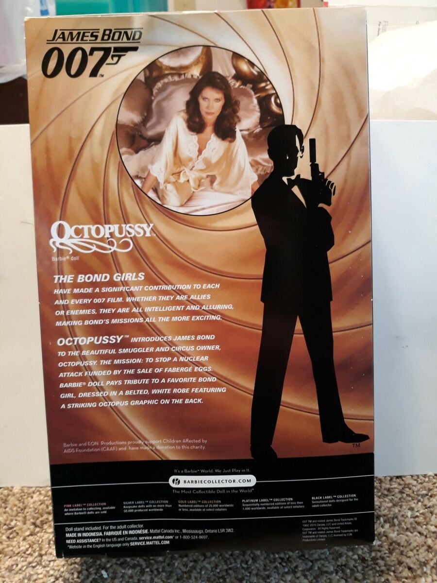BARBIE BLACK LABEL JAMES BOND 007 DOLL | eBay BARBIE BLACK LABEL JAMES BOND 007 DOLL | eBay