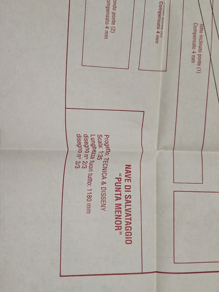 Progetto Nave di salvataggio " Punta Menor " Scala 1:35 - Immagine 2 di 4