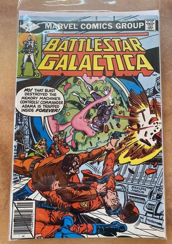 BATTLESTAR GALACTICA #7 Marvel 1979 - Foto 4 di 4
