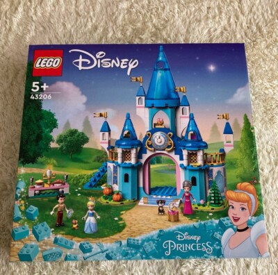 LEGO Disney Cinderella und Prince Charming's Castle (43206) NEU
