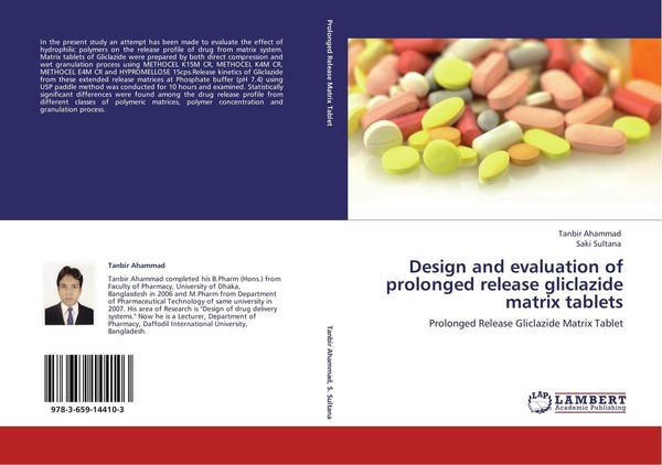 Design And Evaluation Of Prolonged Release Gliclazide Matrix Tablets Saki Sultan-image