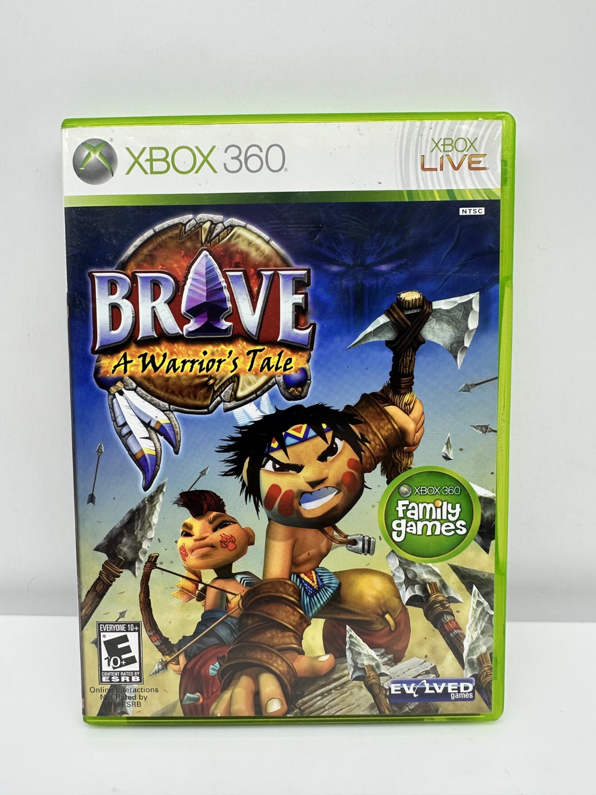 Disco perfecto Brave: A Warrior's Tale probado en caja original LIMPIO (Microsoft Xbox 360, 2009)