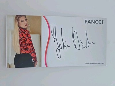 JULIA WINTER Autogrammkarte SIGNIERT A5 Lang Erotik Autograph  Autograph 