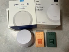 Pura 4 Home Diffuser x Capri Blue Volcano Starter Kit - New Open Box