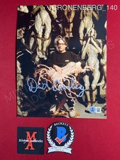 David Cronenberg autographed signed 8x10 photo Director pose Beckett COA