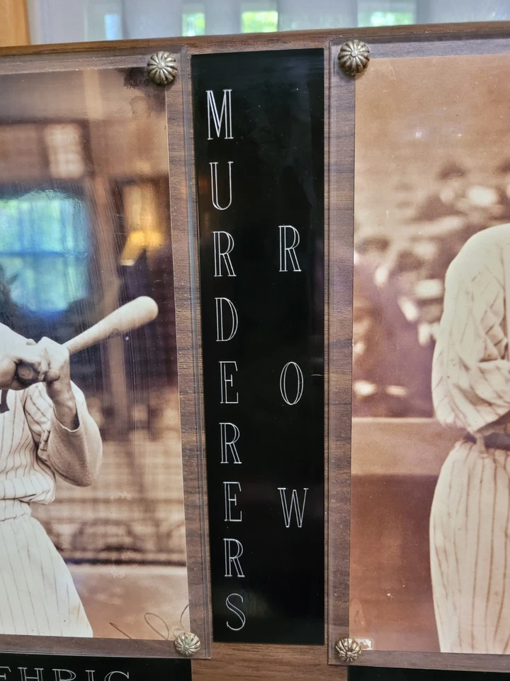 Lou Gehrig And Babe Ruth "Murderers Row" Plaque - Image 4 of 4