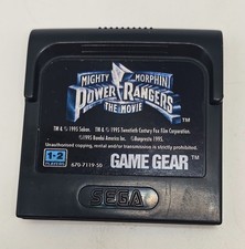 Thumbnail of ebay&reg; auction 137278492432 | Mighty Morphin Power Rangers The Movie | Sega Game Gear Gamegear | Pal Cartridge