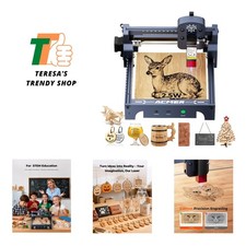 Dual-Function Laser Machine - 2500mW Engraver and Cutter for Various Materials