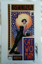 Catwoman ART PRINT~ signed FRANK CHO SDCC 2025 11x19