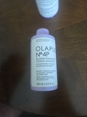 Olaplex No.4 Blonde Enhancer by Olaplex, 8.5 oz Toning Shampoo