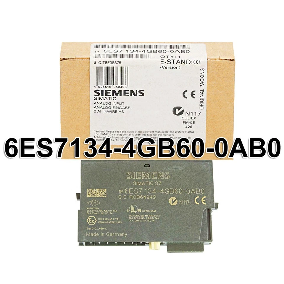 New Siemens 6ES7 134-4GB60-0AB0 6ES7134-4GB60-0AB0 SIMATIC DP ELECTRONIC MODULE - Image 3 of 4