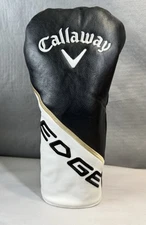 2023 Callaway Edge Driver Head Cover Golf Club Headcover Protective Sleeve Black