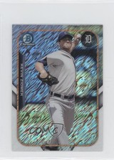 2015 Bowman The Farm's Finest Chrome Mini Shimmer Refractor Kevin Ziomek 6j5