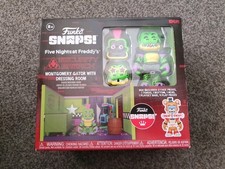 Five Nights At Freddys Snaps Montgomery Gator con vestidor FNAF Snap NUEVO