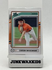 2024 Donruss #155 Carson Whisenhunt Rated Prospect