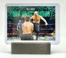 2026 AEW Upper Deck Allure Jon Moxley In Action Green /99