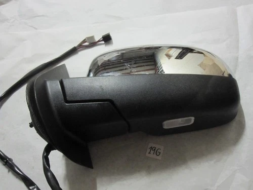 Chrome Driver Side Mirror Heated Turn Signal, Blind Spot 25831064 25776084