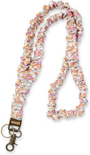 Neck Lanyard for Women - Scrunchie Cute Lanyard for Keys, Id Card Holder, Wallet