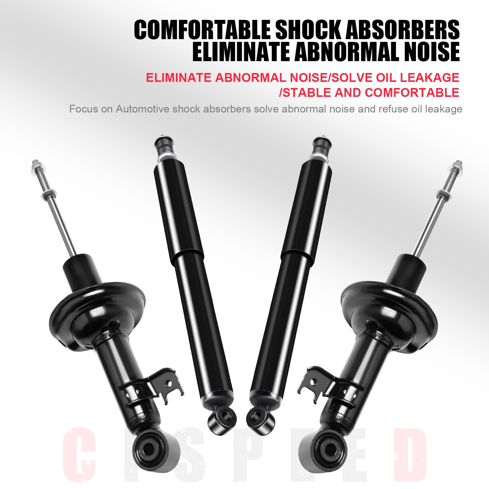 4PCS Front Rear Full Set Shock Strut Assembly For 2005-2015 Toyota Tacoma Base