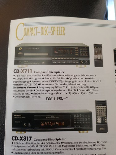 Prospekt Sansui Highend Hifi Highlights - Bild 4 von 7