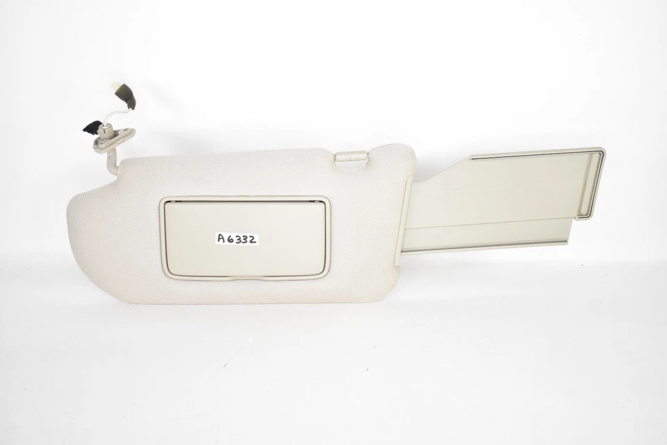 Parasol izquierdo para conductor Infiniti M35 2006-2010 con tapa de montaje OEM faltante Foto 4 de 4