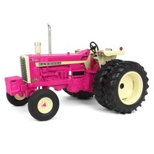 Pink Limited Edition 1/16 Ih Farmall 1206 W/ Rear Duals, Ertl Prestige Obt 44382