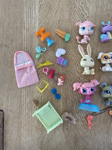 Lot 21 Figurines Petshops Et Accessoires Dont Jumbo Lot No2 - Photo 2/6
