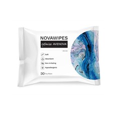 Non-Irritating Soft Multi-Layer Wipes, Hypoallergenic  Absorbent, 30