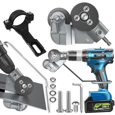New electric drill metal cutter, sheet metal cutting drill attachment, sheet ...