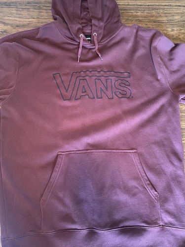 Vans Hoodie XXL Hooded Sweatshirt Embroidered Skate Surf - Picture 1 of 7
