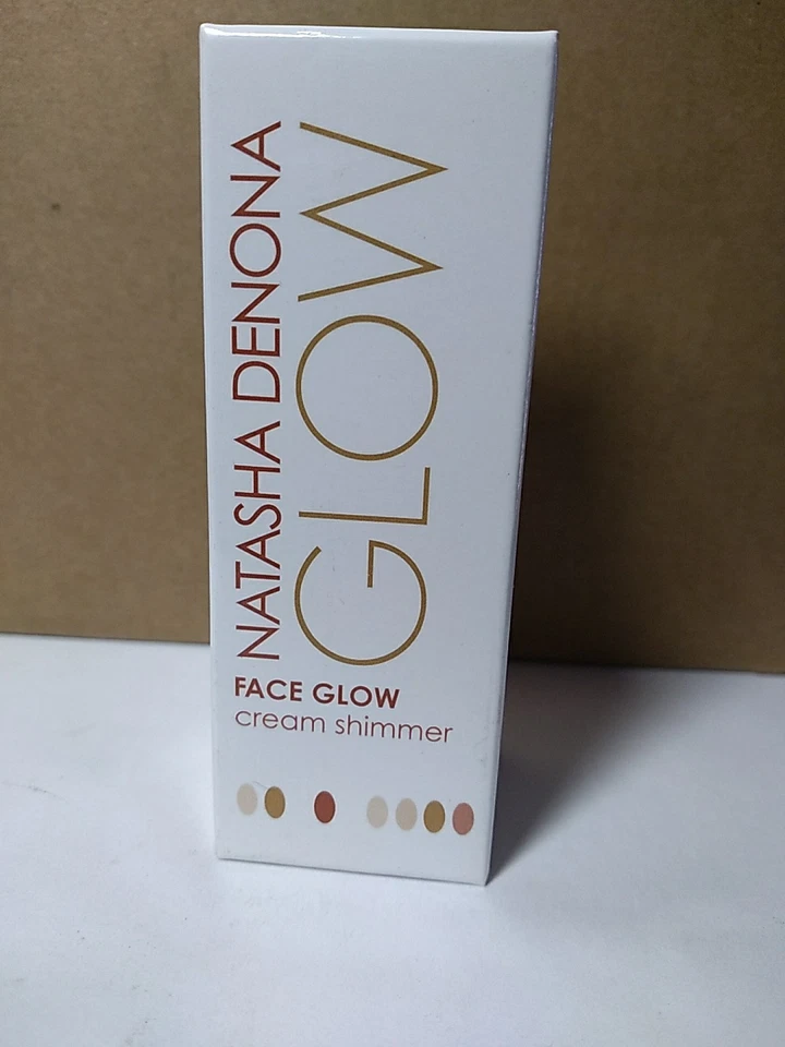 NATASHA DENONA GLOW Face Glow Cream Shimmer, SHADE: 01 Light, 0.84oz/25ml NIB - Image 2 of 4