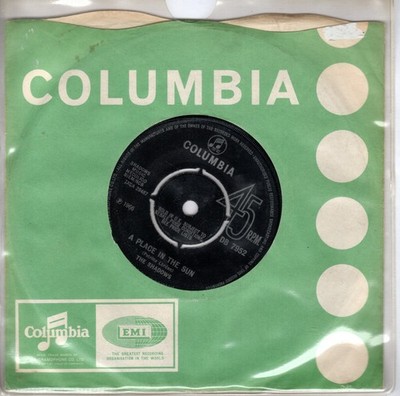 The Shadows - A Place In The Sun / Will You Be There - 7'' Single UK (1966)