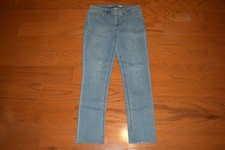 SEVEN 7 - HIGH Rise SLIM STRAIGHT STRETCH Blue Jeans - Women Size 8 - PERFECT