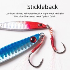 5Pcs Metal Jig Fishing Lure Weights Sinking Artificial Baits Fishing Tackle