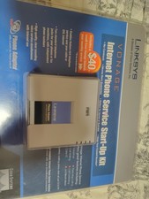 *NEU* -Linksys- PAP2 Vonage Internet Telefon Service Start-up Kit Voice-over-IP