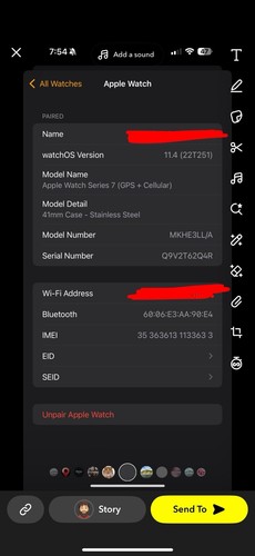 UNLOCKED Stainless S7 41mm Apple Watch last price drop - Zdjęcie 8 z 9