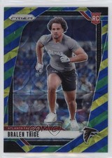 2024 Panini Prizm Rookies Choice Blue Yellow & Green Bralen Trice #312 0u2j