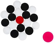 Carrom Coins & Striker Set 25pcs | Acrylic Carom/Carrom Kit Solid | Equipment