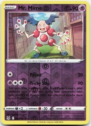 Mr. Mime 067/196 Reverse Holo Lost Origin