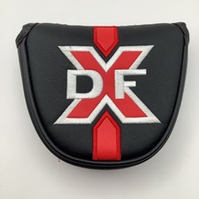 Odyssey X DF Mallet Putter Golf Head Cover Black Red White