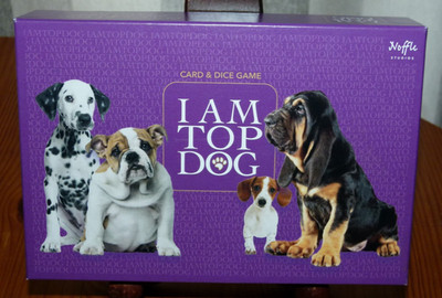 I am Top Dog Karten- & Würfelspiel komplett in sehr gutem Zustand
