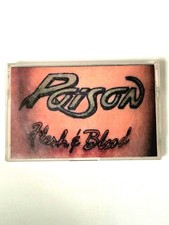 POISON  FLESH  BLOOD  Cassette Tape K7