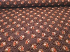 Material Madders Cotton Fabric Reproduction Double Bud Marcus By The Yard 