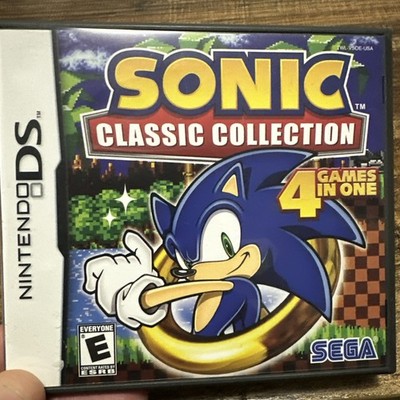 Sonic Classic Collection 4 Games In 1  Nintendo DS - Complete In Box 