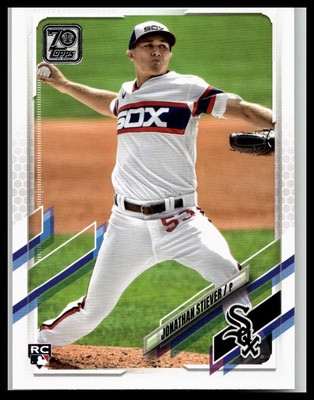 2021 Topps #528a Jonathan Stiever Chicago White Sox Rookie