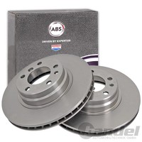 2X A.B.S. Bremsscheiben 316Mm Vorne Passend FüR Bmw 7