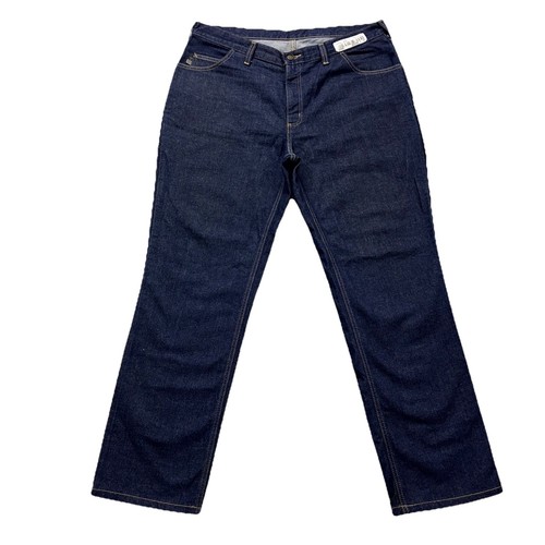 Carhartt Jeans Mens 38x33 FR Flame Resistant Straight Dark Wash Blue Cat 2 Work - Picture 4 of 15